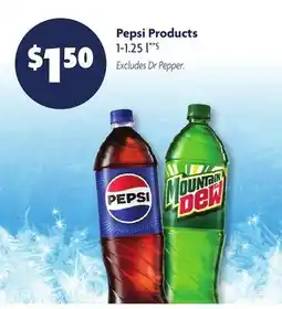 Family Dollar Pepsi Products offer
