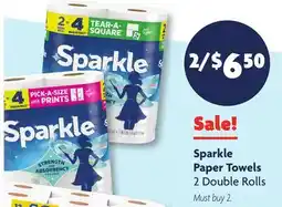 Family Dollar Sparkle Paper Towels offer