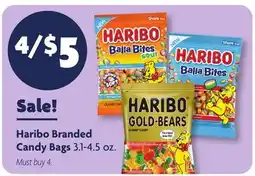 Family Dollar Haribo Branded Candy Bags offer