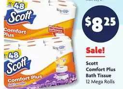 Family Dollar Scott Comfort Plus Bath Tissue offer