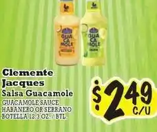 La Michoacana Clemente Jacques Salsa Guacamole offer