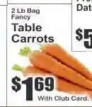 Key Food Table Carrots offer