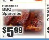 Key Food Homemade BBQ Spareribs offer