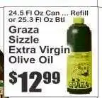 Key Food Graza Sizzle Extra Virgin Olive Oil offer