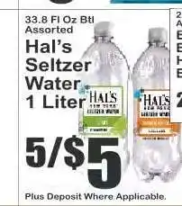 Key Food Hal’s Seltzer Water offer