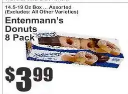 Key Food Entenmann’s Donuts 8 Pack offer