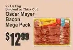 Key Food Oscar Mayer Bacon Mega Pack offer