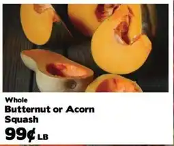 Crosby's Marketplace Whole Butternut or Acorn Squash offer