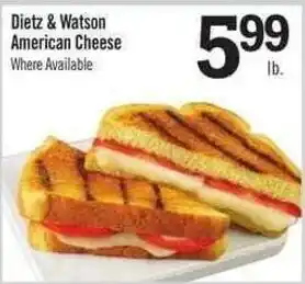 Dietz & Watson American Cheese