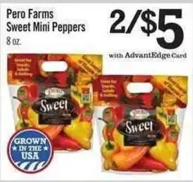 Pero Farms Sweet Mini Peppers