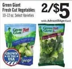 Price Chopper Green Giant fresh cut vegetables offer