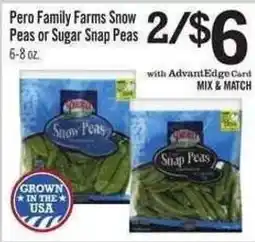 Price Chopper Pero Family Farms Snow Peas or Sugar Snap Peas offer