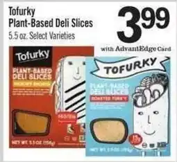 Price Chopper Tofurky plant-based deli slices offer