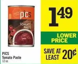 Price Chopper Pics Tomato Paste offer