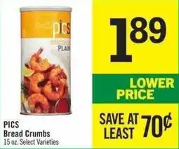 Price Chopper Pics Bread Crumbs offer