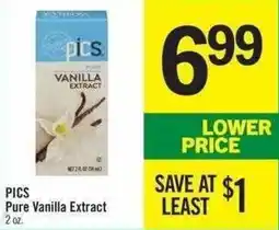 Price Chopper Pics Pure Vanilla Extract offer