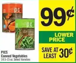 Price Chopper Pics Canned Vegetables offer