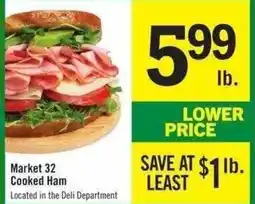 Price Chopper Market 32 Cooked Ham offer