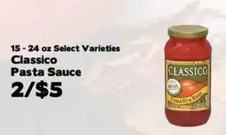Crosby's Marketplace Classico pasta sauce offer