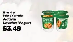 Crosby's Marketplace Activia Lowfat Yogurt offer