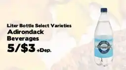 Crosby's Marketplace Adirondack Beverages offer