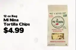 Crosby's Marketplace Mi Nina Tortilla Chips offer