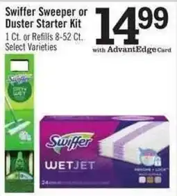Price Chopper Swiffer wetjet duster starter kit offer