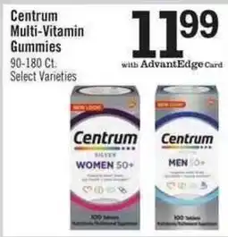 Price Chopper Centrum multi-vitamin gummies offer