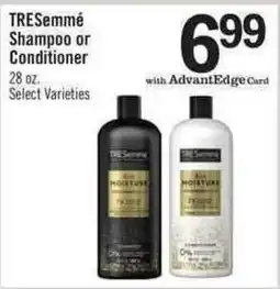 Price Chopper Tresemme shampoo or conditioner offer