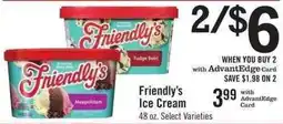 Price Chopper Friendly's Ice Cream offer