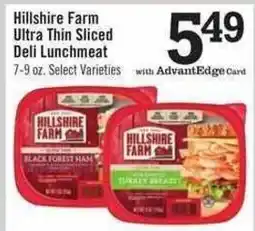 Price Chopper Hillshire Farm ultra thin sliced deli lunchmeat offer
