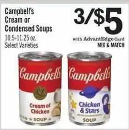 Price Chopper Campbell's Cream or Condensed Soups offer