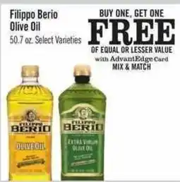Price Chopper Filippo Berio Olive Oil offer