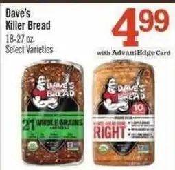 Price Chopper Dave's Killer Bread offer