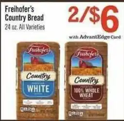 Price Chopper Freihofer's Country Bread offer