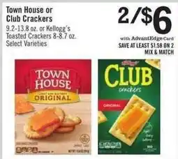 Price Chopper Town House or Club Crackers offer