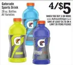 Price Chopper Gatorade Sports Drink offer