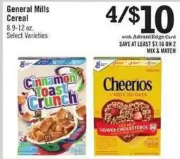 Price Chopper General Mills Cereal offer