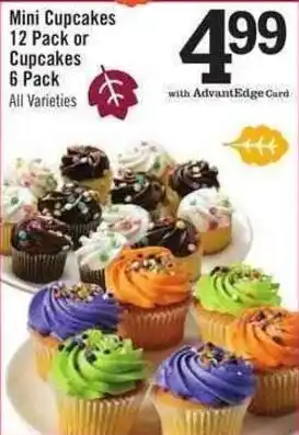 Price Chopper Mini Cupcakes offer