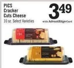 Price Chopper Pics cracker cuts cheese offer