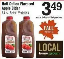 Price Chopper Ezra's apple cider offer
