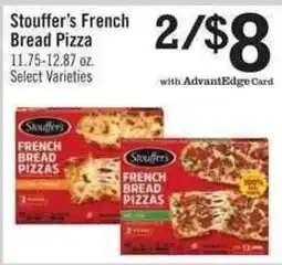 Price Chopper Stouffer's French Bread Pizza offer