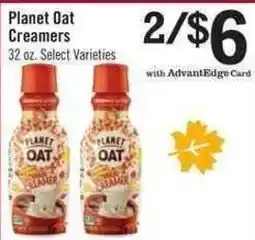 Price Chopper Planet Oat Creamers offer