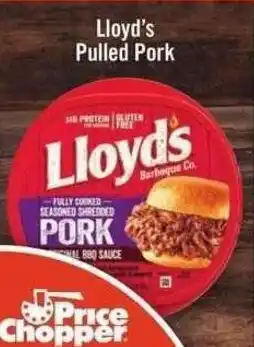Price Chopper Lloyd's Pulled Pork offer