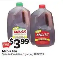 Giant Food Milo's Tea offer
