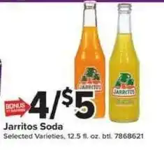 Giant Food Jarritos Soda offer