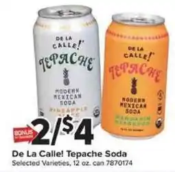 Giant Food De La Calle Tepache Soda offer