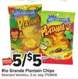 Giant Food Rio Grande Plantain Chips offer