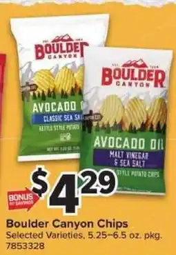 Giant Food Boulder Canyon Chips offer