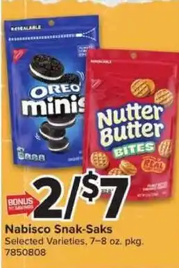 Nabisco Snak-Saks